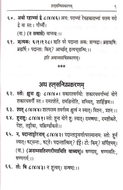 Laghusiddhantakaumudi text only